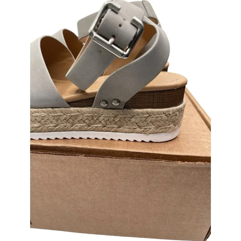 Soda Womens Sandals‎ Size 6 2